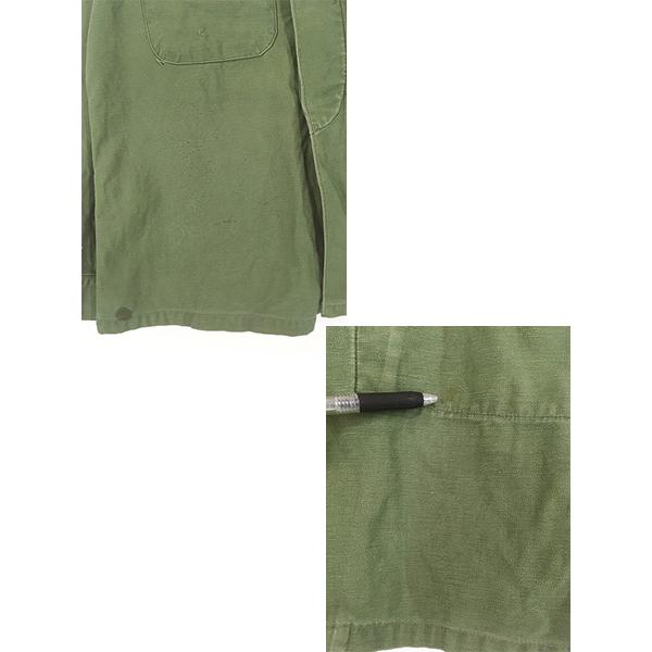 古着 50-60s 米軍 USMC P-58 ミリタリー ユーティリティー シャツ