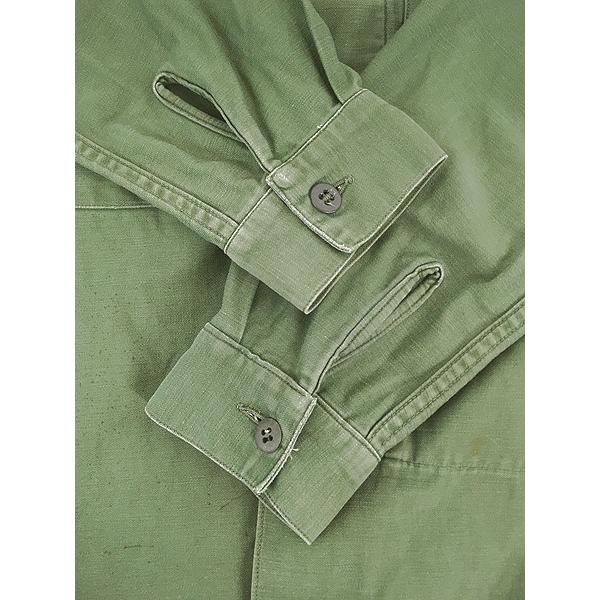 古着 50-60s 米軍 USMC P-58 ミリタリー ユーティリティー シャツ