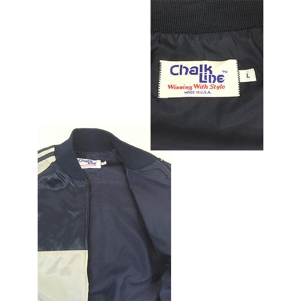 古着 90s USA製 Chalk Line 「MOEN」 3ライン メタリック ナイロン