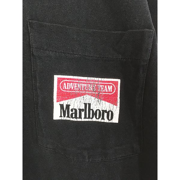 古着 90s USA製 Marlboro 「Snake Pass」 スネーク ヘビ 両面 ポケット
