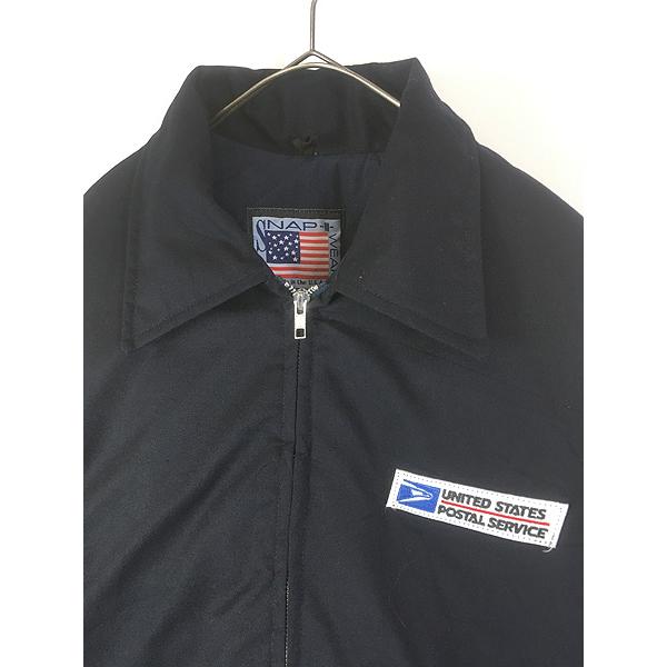 古着 90s- USA製 USPS United States Postal Service 防寒 パデッド