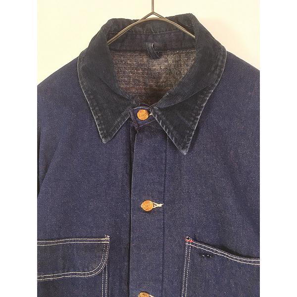 古着 60-70s Wrangler BLUE BELL ブランケット ライナー 濃紺 デニム