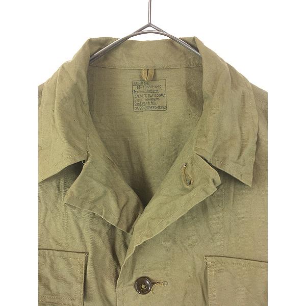 古着 60s 貴重!! 日本製 FEC 米軍 「1st 初期」 100% コットンツイル