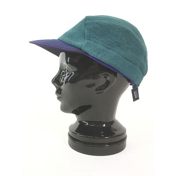 雑貨 古着 93s USA製 Patagonia バイカラー 2way 耳あて付 シンチラ