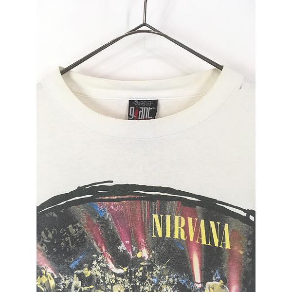 古着 90s USA製 NIRVANA 「LIVE IN NEW YORK」 MTV Unplugged フォト