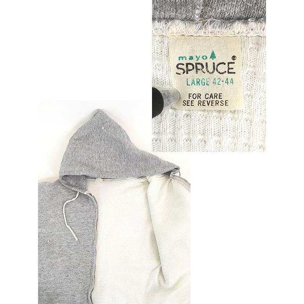古着 60s USA製 Mayo SPRUCE 貴重!! クレイジー パターン 裏サーマル 