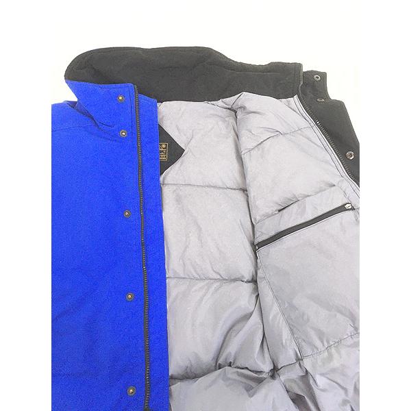 古着 80s Eddie Bauer Dカン 比翼 グース ダウン ジャケット ブルゾン 