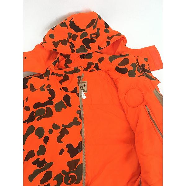 古着 90s WoolRich 蛍光 ダックハンター カモ 迷彩 パデッド