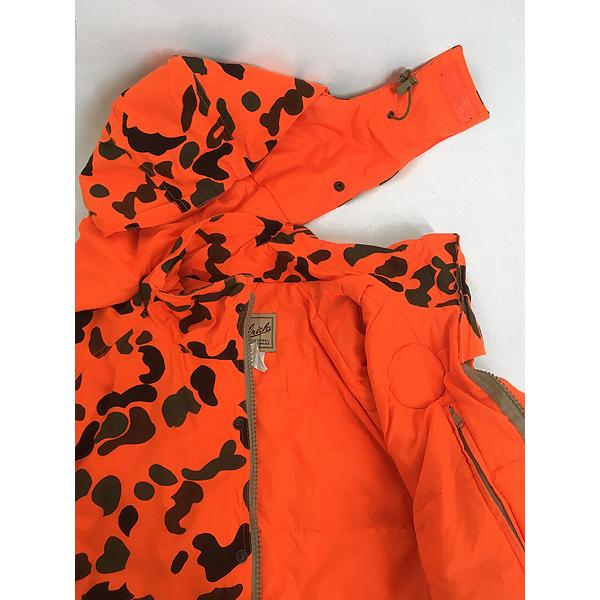 古着 90s WoolRich 蛍光 ダックハンター カモ 迷彩 パデッド