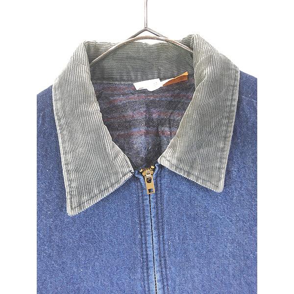 古着 70-80s USA製 BIG BEN ブランケット ライナー デニム フルジップ