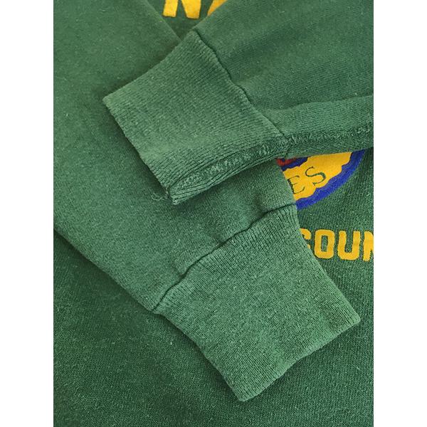 古着 60s Collegiate Pacific 「YMCA」 豪華 5段 カラー フロッキー