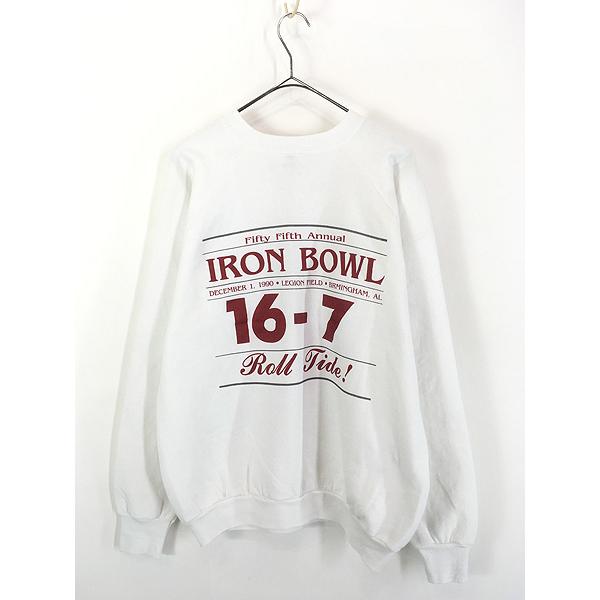 古着 90s USA製 Crimson Tide ×Auburn Tigers カレッジ アメフト