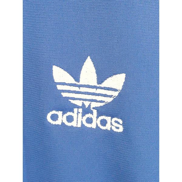 古着 80s USA製 adidas ATP 光沢 ジャージ トップ トラック スーツ