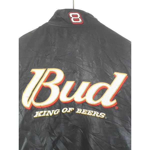 古着 USA製 CHASE 「Budweiser」 バドワイザー 企業 刺しゅう 本革