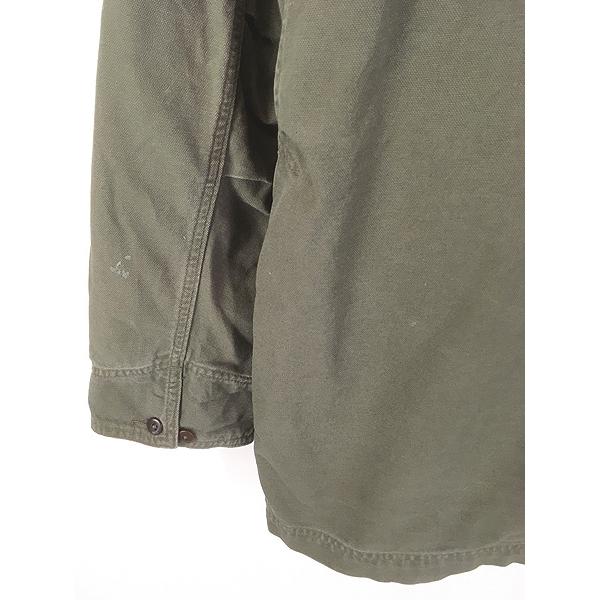 古着 00s LL Bean 名作 オリーブ ダック ハンティング カバーオール