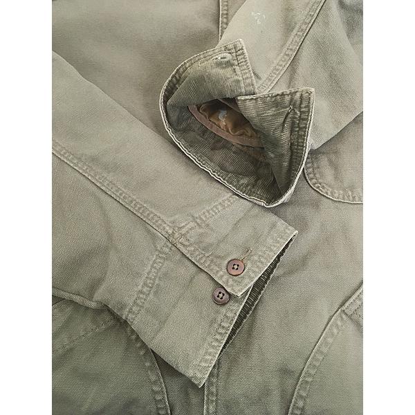 古着 00s LL Bean 名作 オリーブ ダック ハンティング カバーオール