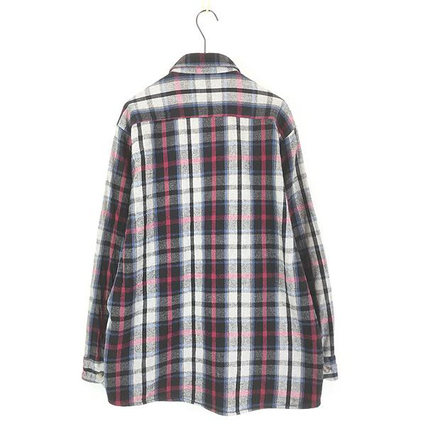 古着 90s USA製 FIVE BROTHER 好配色 チェック ヘビー フランネル