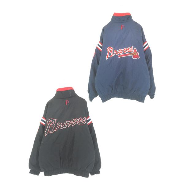 古着 PRO PLAYER MLB Atlanta Braves ブレーブス パデット