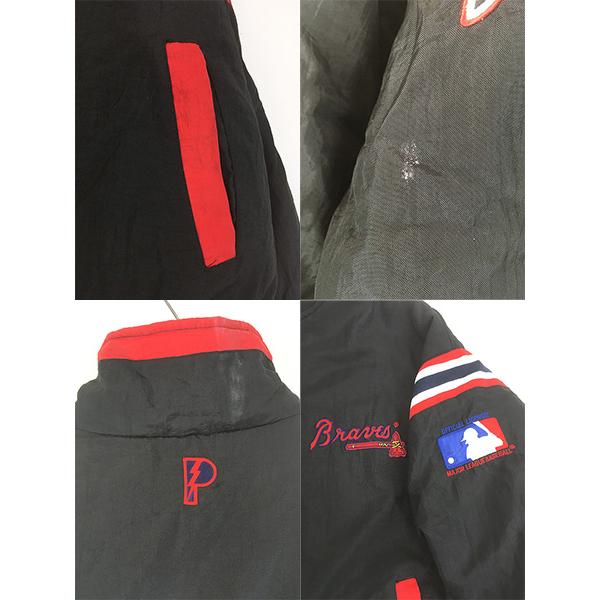古着 PRO PLAYER MLB Atlanta Braves ブレーブス パデット