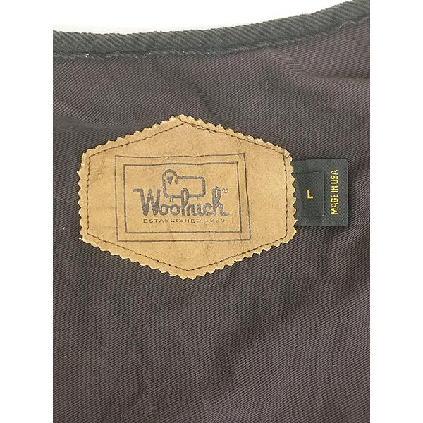 古着 80s USA製 WoolRich オンブレ シャドー チェック ウール ビーチ