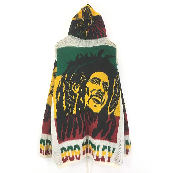 古着 エクアドル製 Bob Marley 「One Love」 豪華 4面 フェイス レゲエ 