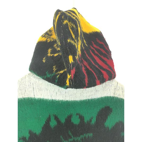 古着 エクアドル製 Bob Marley 「One Love」 豪華 4面 フェイス レゲエ 