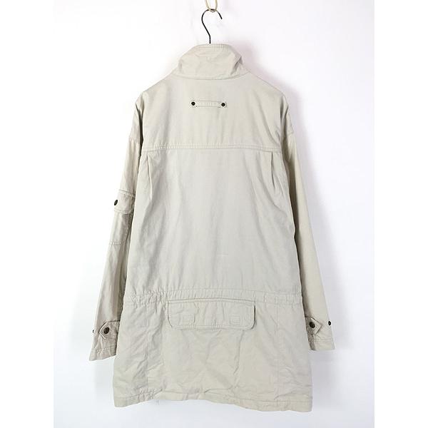 古着 90s WoolRich 比翼 コットン ツイル ハンティング ジャケット M_2