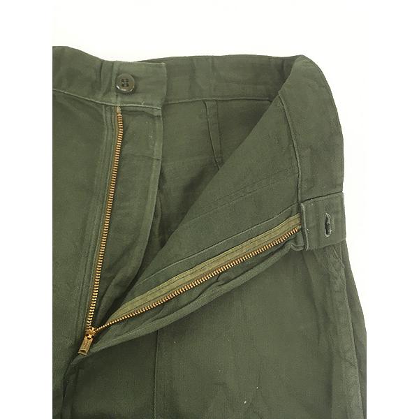 レディース 古着 60s 米軍 Gripper Zipper ミリタリー コットンサテン