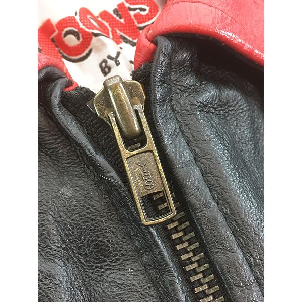 レディース 古着 90s BETTY BOOP ベティ ブープ MOTORCYCLES 本革