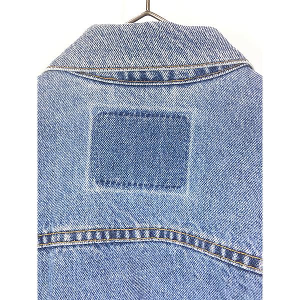 古着 90s Levi's 70507 ブルー デニム ビッグシルエット トラッカー