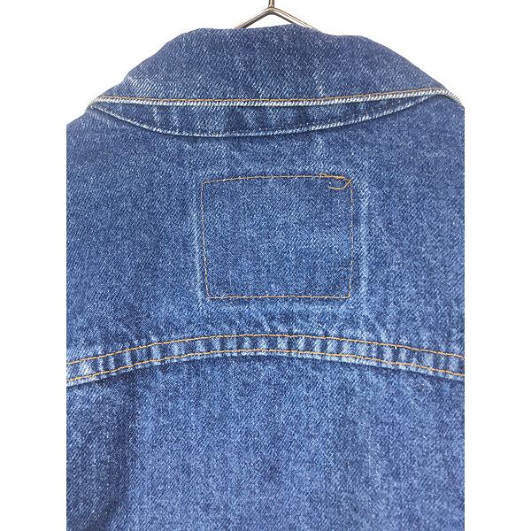 古着 90s USA製 Levi's 70506-0216 濃紺 ブルー デニム トラッカー