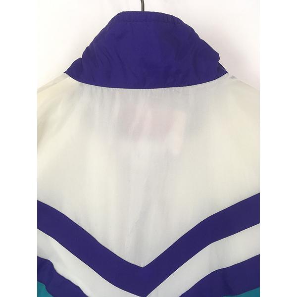 古着 90s NBA Charlotte Hornets ホーネッツ プルオーバー ナイロン