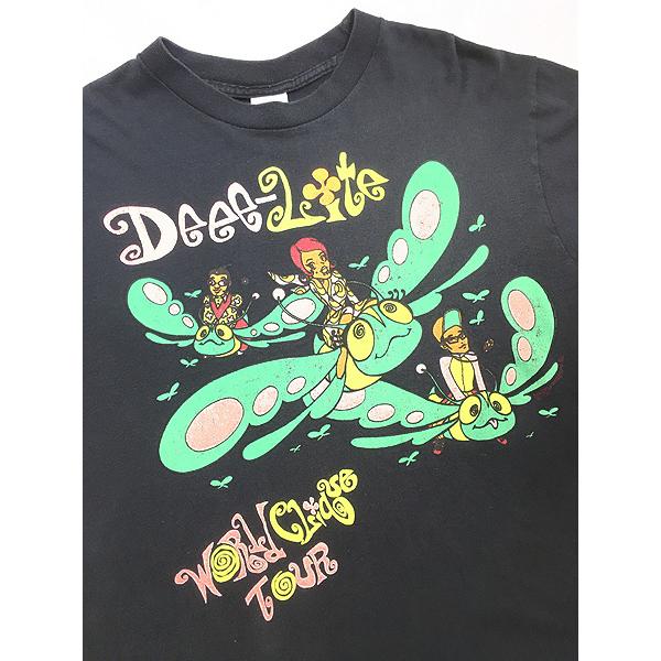 古着 90s USA製 Deee-Lite 「World Clique Tour」 テイ トウワ ハウス