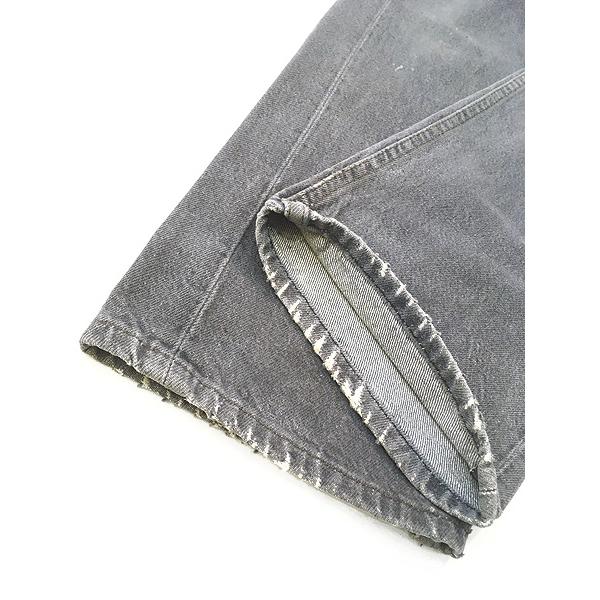 古着 80s USA製 Levi's 501 先染め ブラック デニム パンツ ジーンズ ストレート W30 L31 古着 80s USA製 Levi's 501 先染め ブラック デニム パンツ ジーンズ
