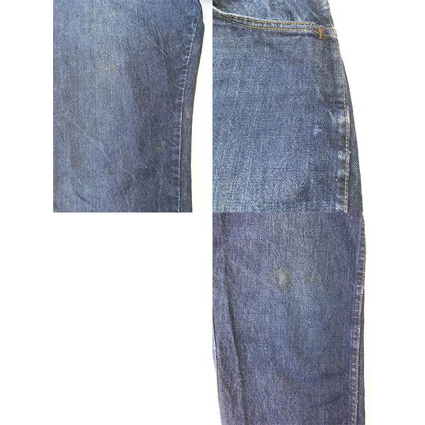 古着 60s Levi's 606 「Big E」 濃紺 インディゴ デニム スキニー