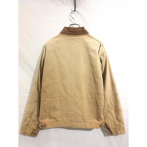 古着 80s- Carhartt レッド キルティング ライナー フェード ブラウン