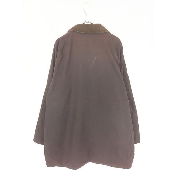 古着 90s 英国製 Barbour 3ワラント 「BUSHMAN」 オイルド ワックス