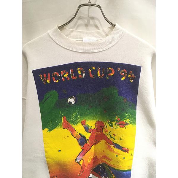 古着 90s USA Peter Max 「World Cup 94」 サッカー ワールドカップ