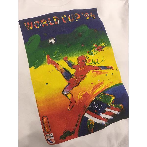 古着 90s USA Peter Max 「World Cup 94」 サッカー ワールドカップ
