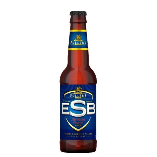 送料無料 ケース販売 ビール フラーズ ＥＳＢ （イーエスビー） ストロングビター （330ml×24本） beer クール便不可