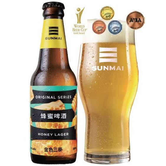 サンマイ ビール　ハニーラガー　（350ml×24本）