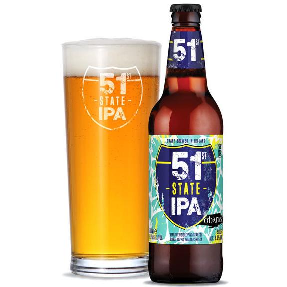 送料無料 ケース販売 オハラズ フィフティー ファースト IPA （330ml×24本）※度数変更の場合があります。クール便不可
