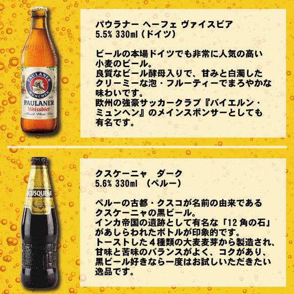 父の日2026 ギフト箱入 送料無料 世界のビール 6本セット 第2弾 ビール
