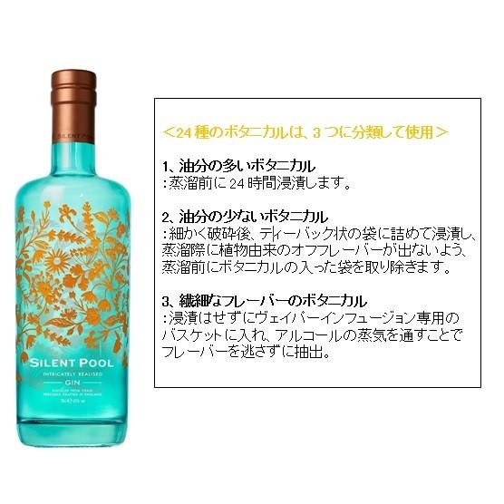 【超特価sale開催】  サイレントプール ジン ビールと洋酒 : ジンの香水 700ml 43％ その他