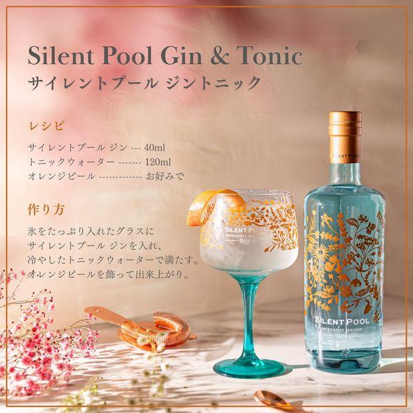 ジン＆ラムキャンペーン サイレントプール ジン 43％ 700ml ジンの香水