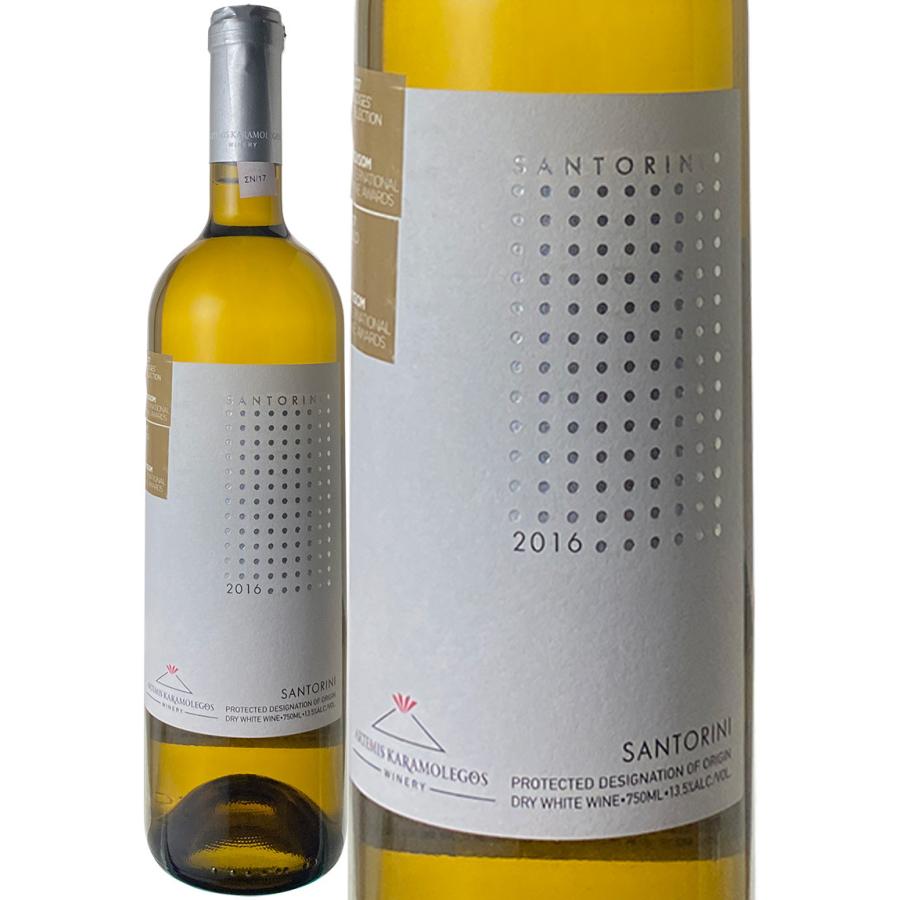 ワイン ギリシャ サントリーニ 2016 アルテミス・カラモレゴス 白｜dragee-wine