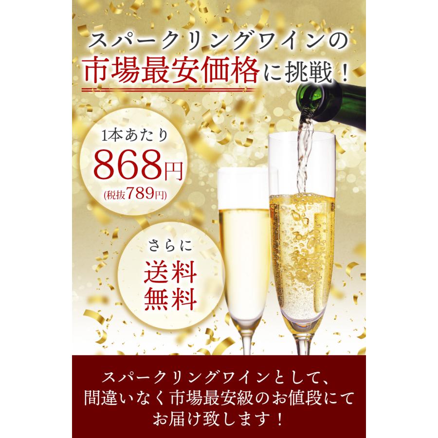 ワイン ワインセット スパークリング 9本 セット 1本あたり868円 ワイン ワインセット スパークリング 9本 セット 1本あたり868円