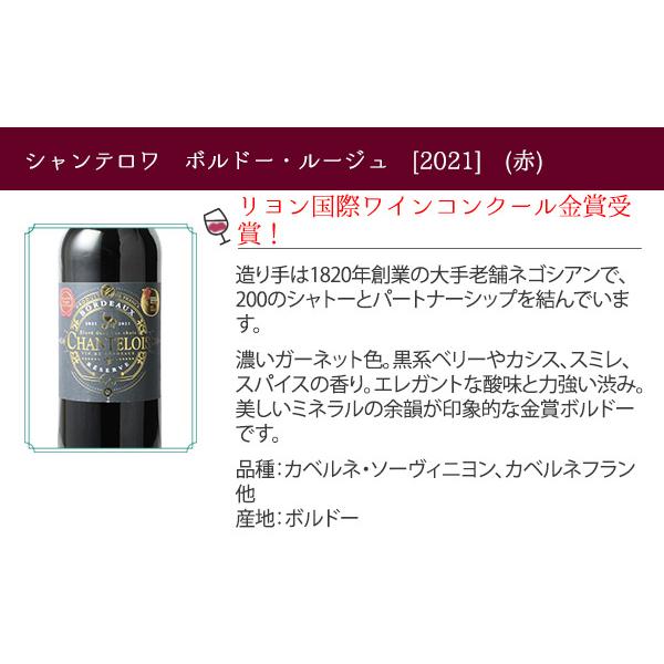 ワイン ワインセット ギフトBOX付き 赤白ワイン 金賞 ボルドー産 2本
