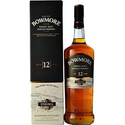 ウイスキー アイラモルト ボウモア 商店 12年 whisky エニグマ 通販 激安 1000ml 40度