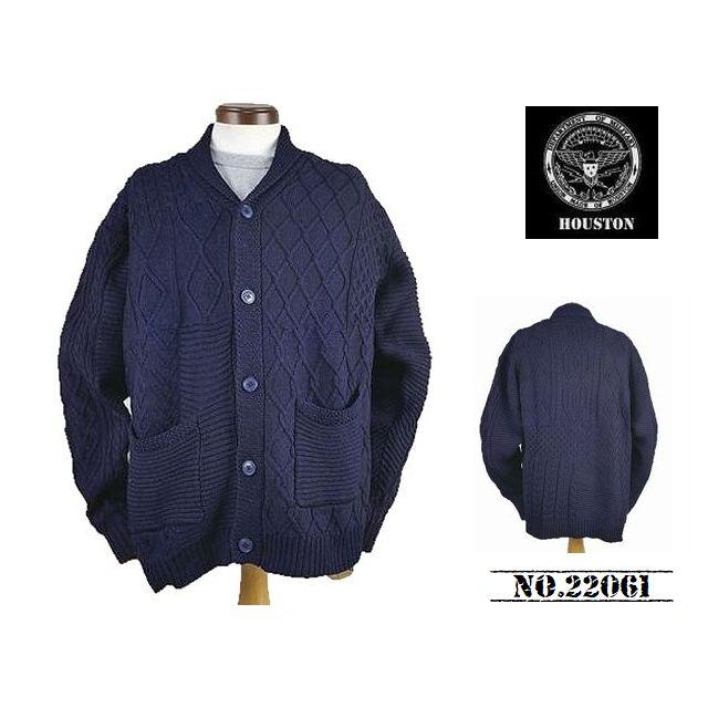HOUSTON 【送料無料 32%OFF】HOUSTON ヒューストン インディゴ ニット 